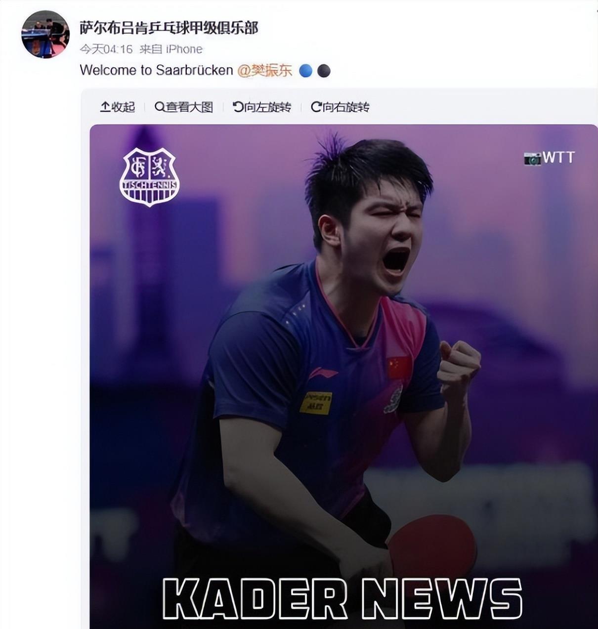 葡萄牙队逆转德国队，樊振东惊艳四座